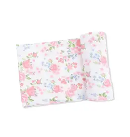 Angel Dear Angel Dear- Cute Little Roses Swaddle Blanket