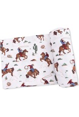 Angel Dear Angel Dear- Buckaroo Western Swaddle Blanket