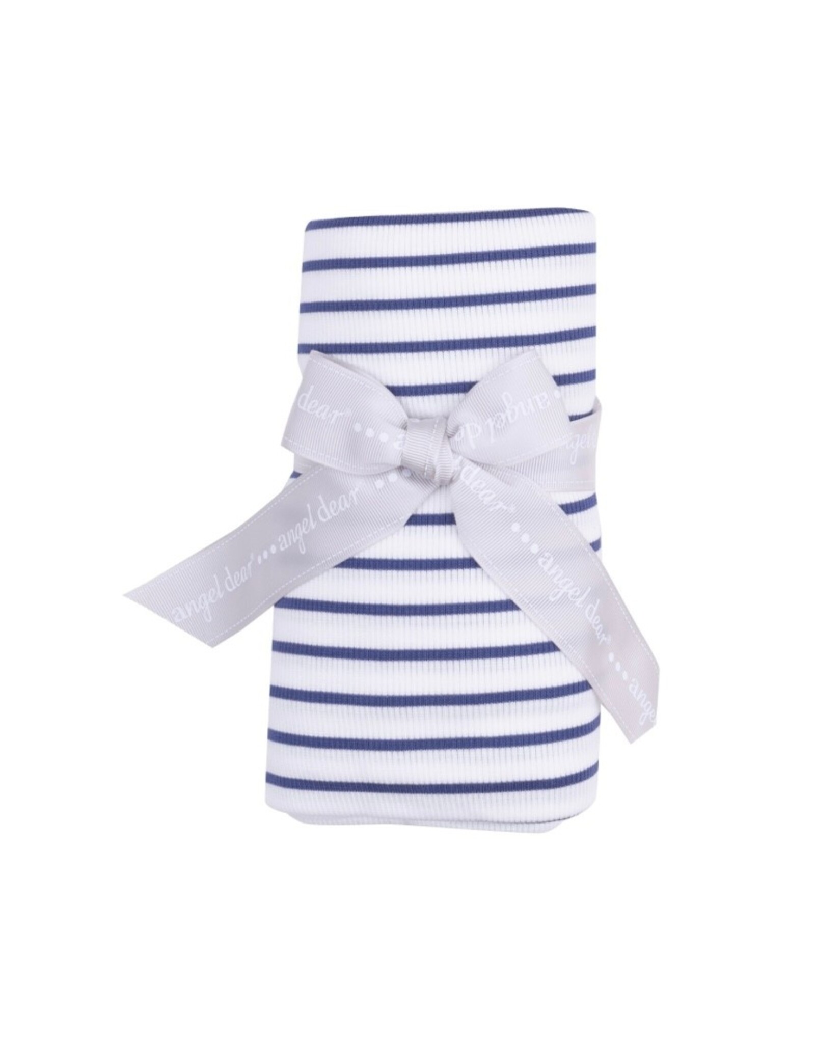 Angel Dear Angel Dear- Navy Stripe Swaddle Blanket
