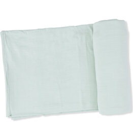 Angel Dear Angel Dear- Solid Green Cameo Swaddle Blanket