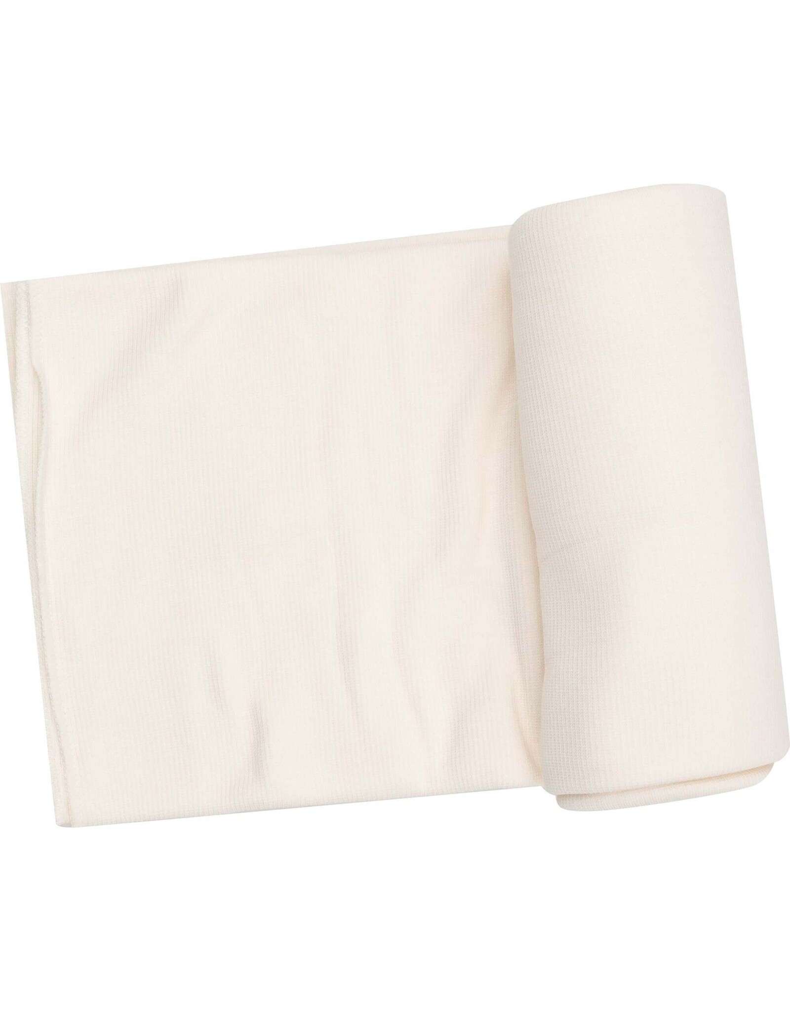 Angel Dear Angel Dear- Solid Sugar Swizzle Cream Swaddle Blanket