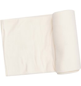 Angel Dear Angel Dear- Solid Sugar Swizzle Cream Swaddle Blanket