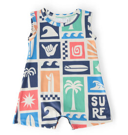 Mila & Rose Mila & Rose - Summer Surfer Shorty One-Piece