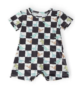 Mila & Rose Mila & Rose - Dino Checkers Shorty One-Piece