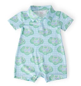 Mila & Rose Mila & Rose - He’s On the Green Polo Shorty