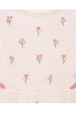 Little Me Little Me- Pink Tiny Flowers Bubble & HB