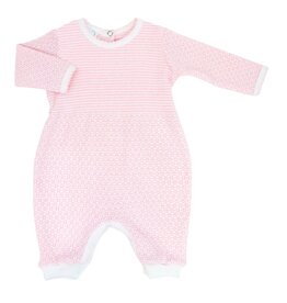 Paty Inc. Paty Inc.- Pink L/S Newborn Romper