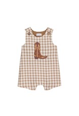 Mudpie Mud Pie- Boot Gingham Jon Jon
