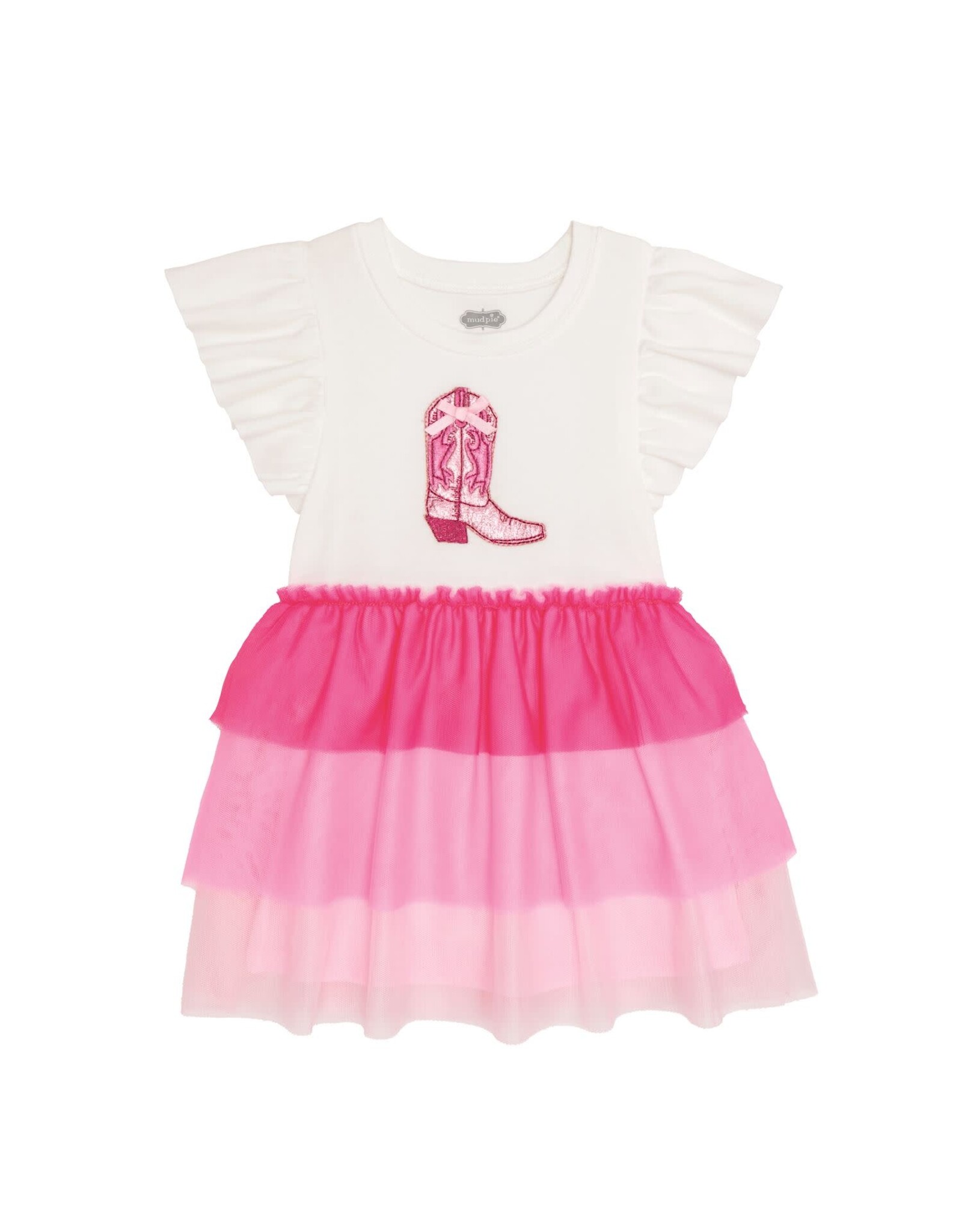 Mudpie Mud Pie- Sparkle Boot Tutu Dress
