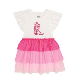 Mudpie Mud Pie- Sparkle Boot Tutu Dress