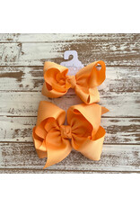 Beyond Creations Beyond Creations- Creamsicle Grosgrain Knot Bow