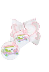 Beyond Creations Beyond Creations - Emb Gof Cart Crochet Edge. 5.5