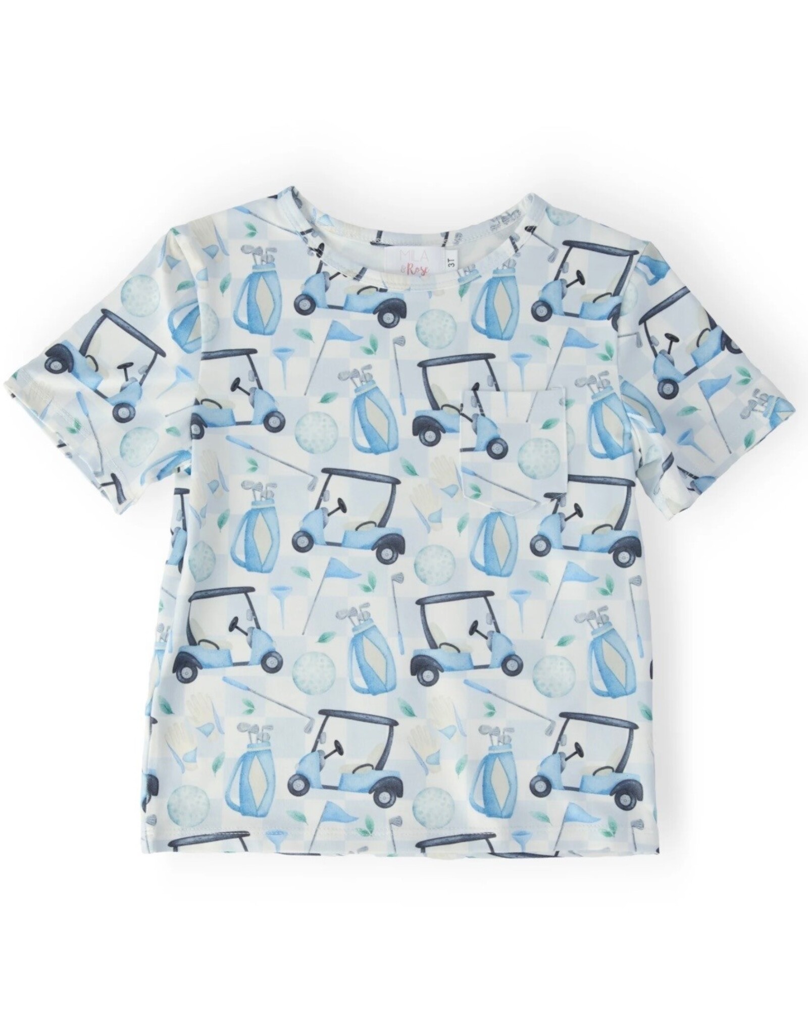 Mila & Rose Mila & Rose- Tee Time Pocket Tee