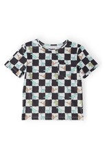 Mila & Rose Mila & Rose- Dino Checkers S/S Pocket Tee