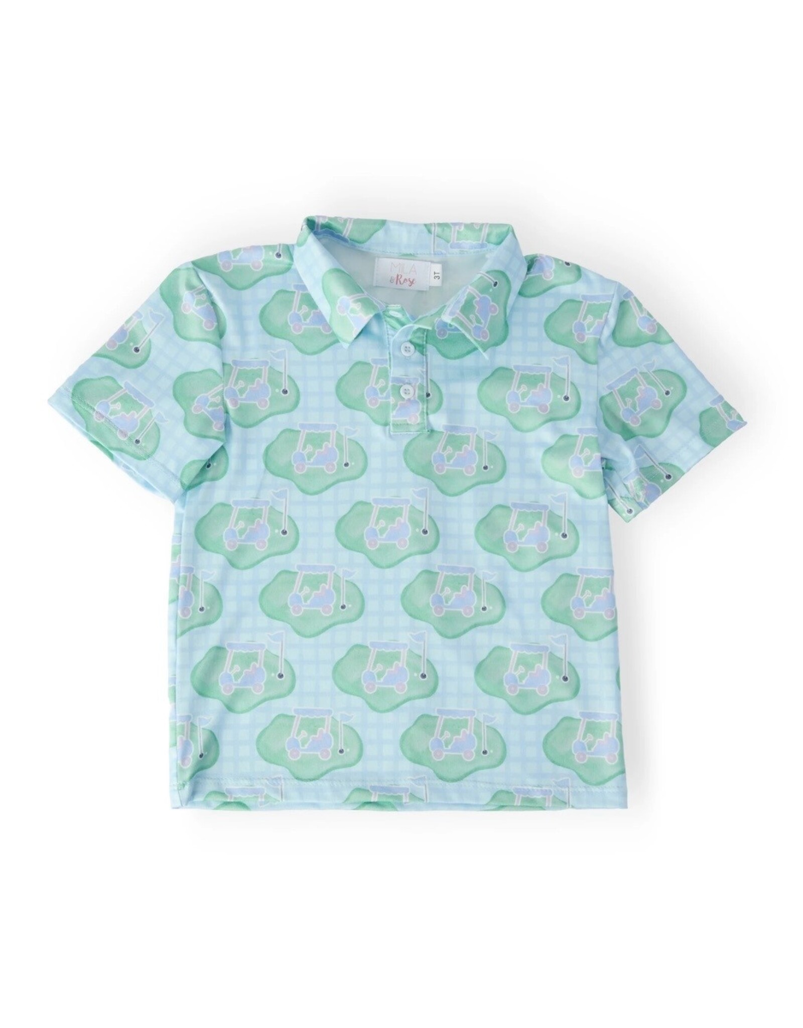 Mila & Rose Mila & Rose- He’s on The Green S/S Polo