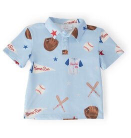 Mila & Rose Mila & Rose- Home Run S/S Polo