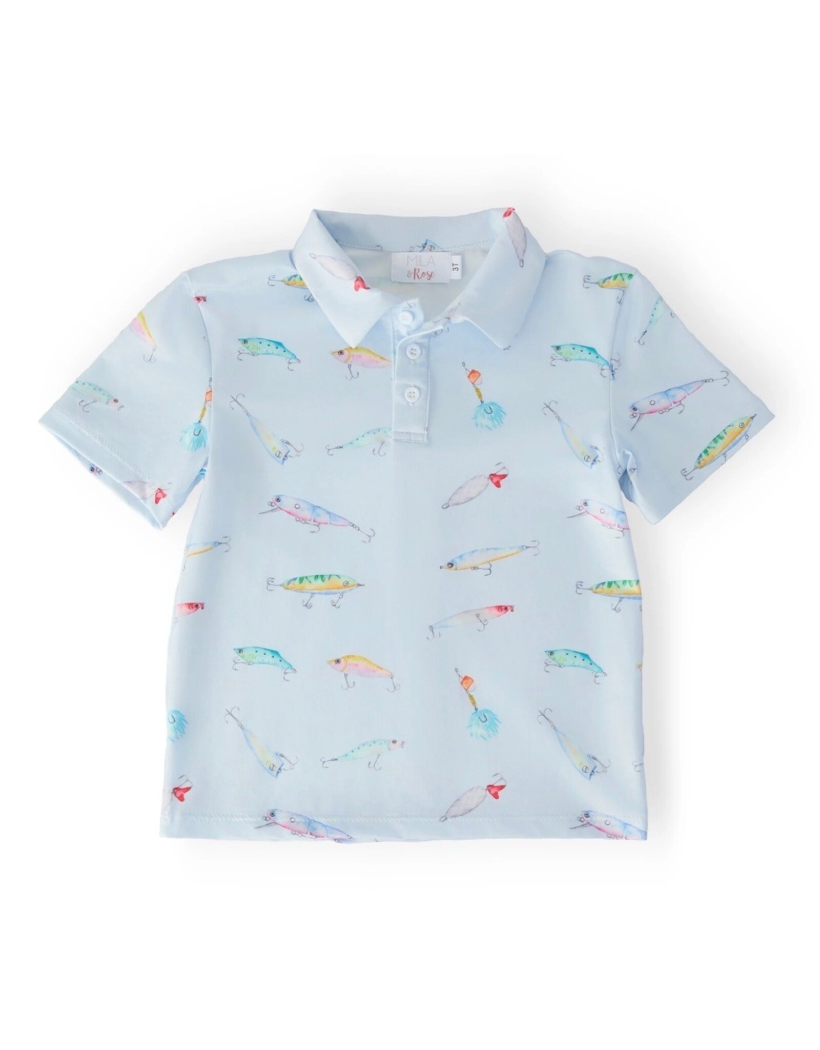 Mila & Rose Mila & Rose- Fish Hook S/S Polo