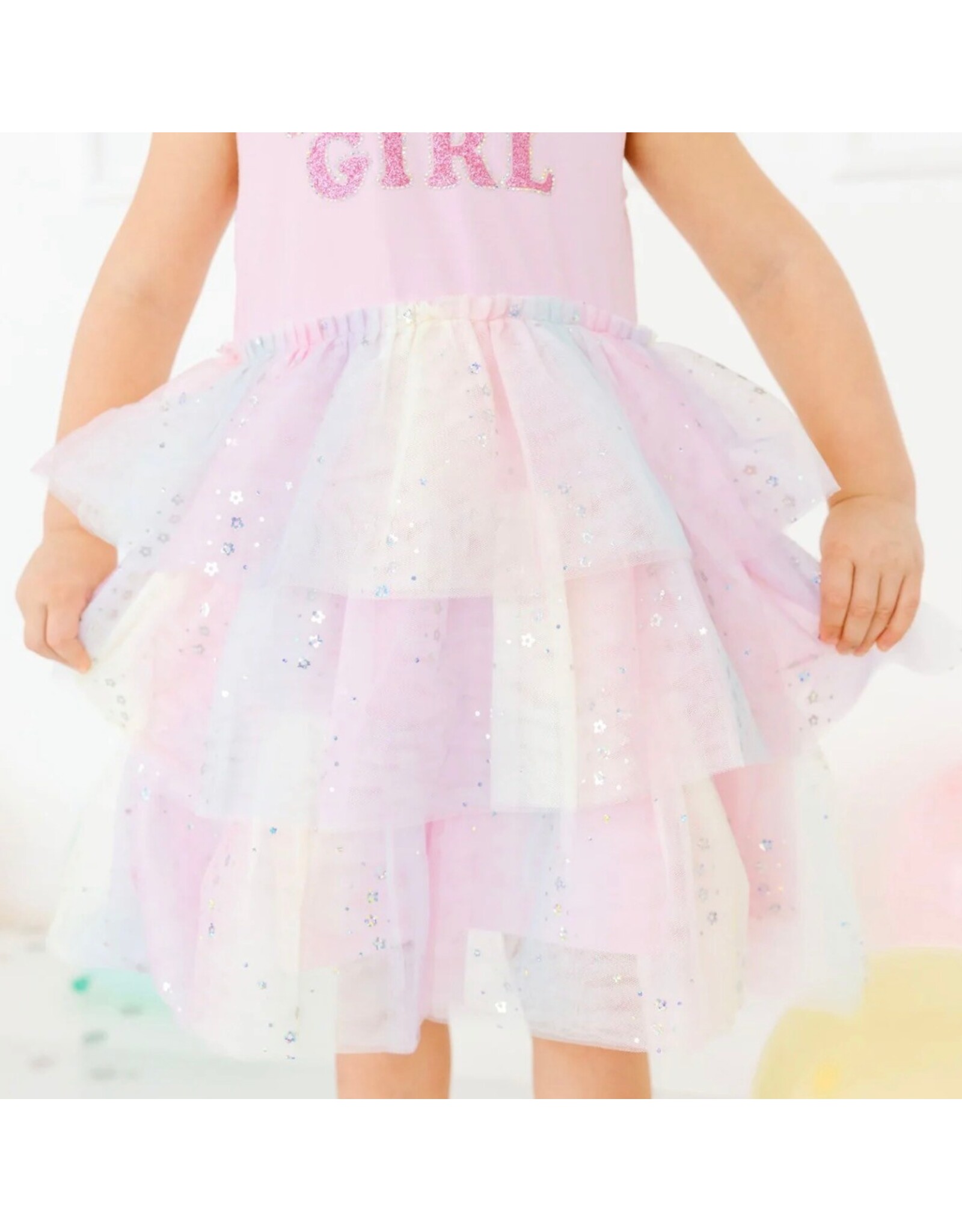 Sweet Wink- Birthday Girl Fairy Dust S/S Tutu Dress