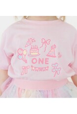 Sweet Wink Sweet Wink- First Birthday Icon S/S Ballet TShirt