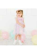 Sweet Wink- First Birthday Fairy DustS/S Tutu Dress