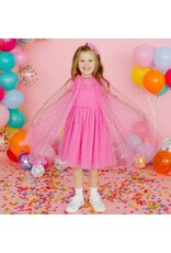 Sweet Wink- Raspberry Rhinestone Bow Headband