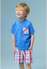 Ruffle Butts Ruffle Butts- Lincoln Plaid Short Set