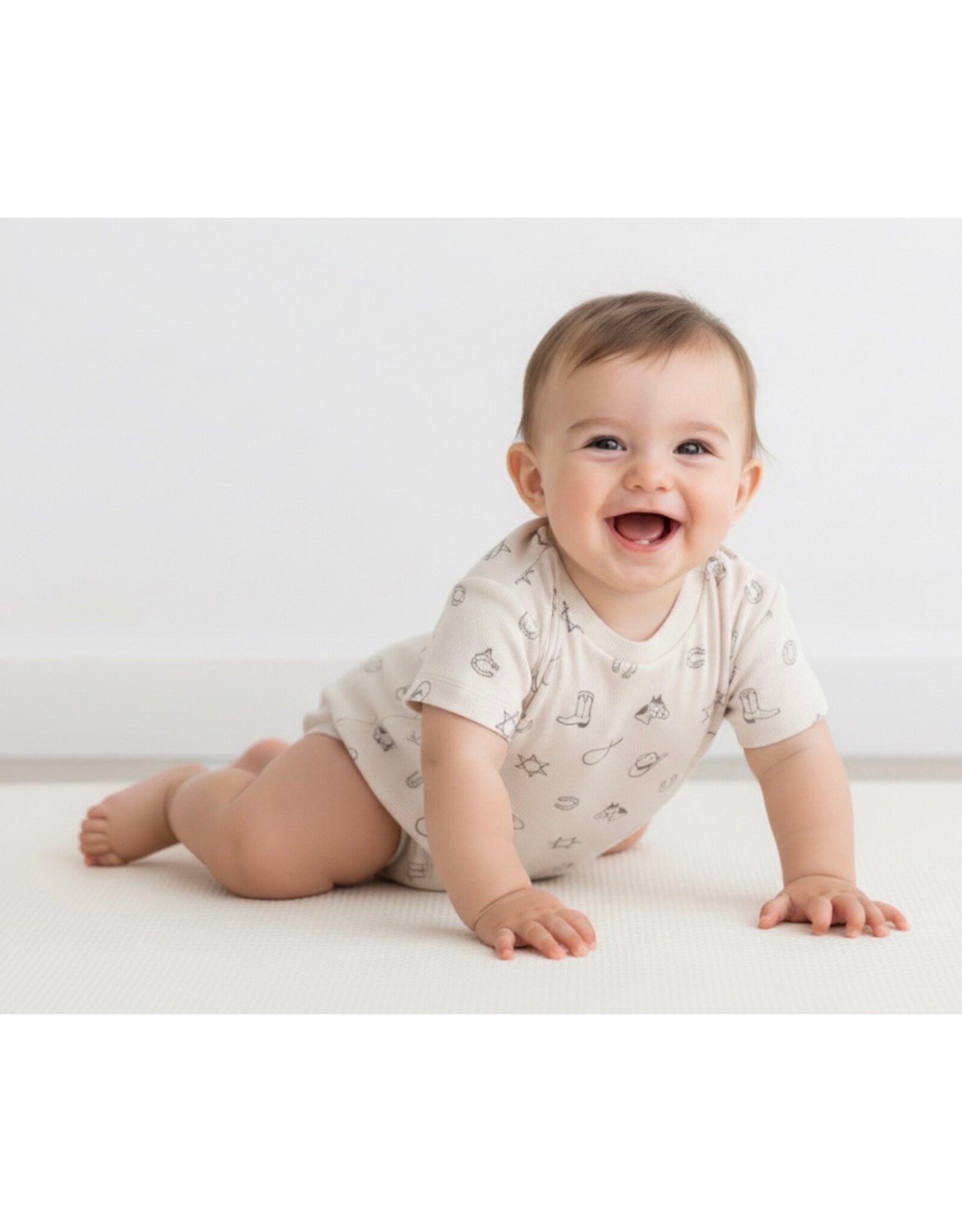 MAKEMAKE Organics MM Organics- Rodeo S/S Bubble Romper