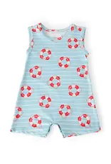 Mila & Rose Mila & Rose - Little Lifeguard Shorty One-Piece