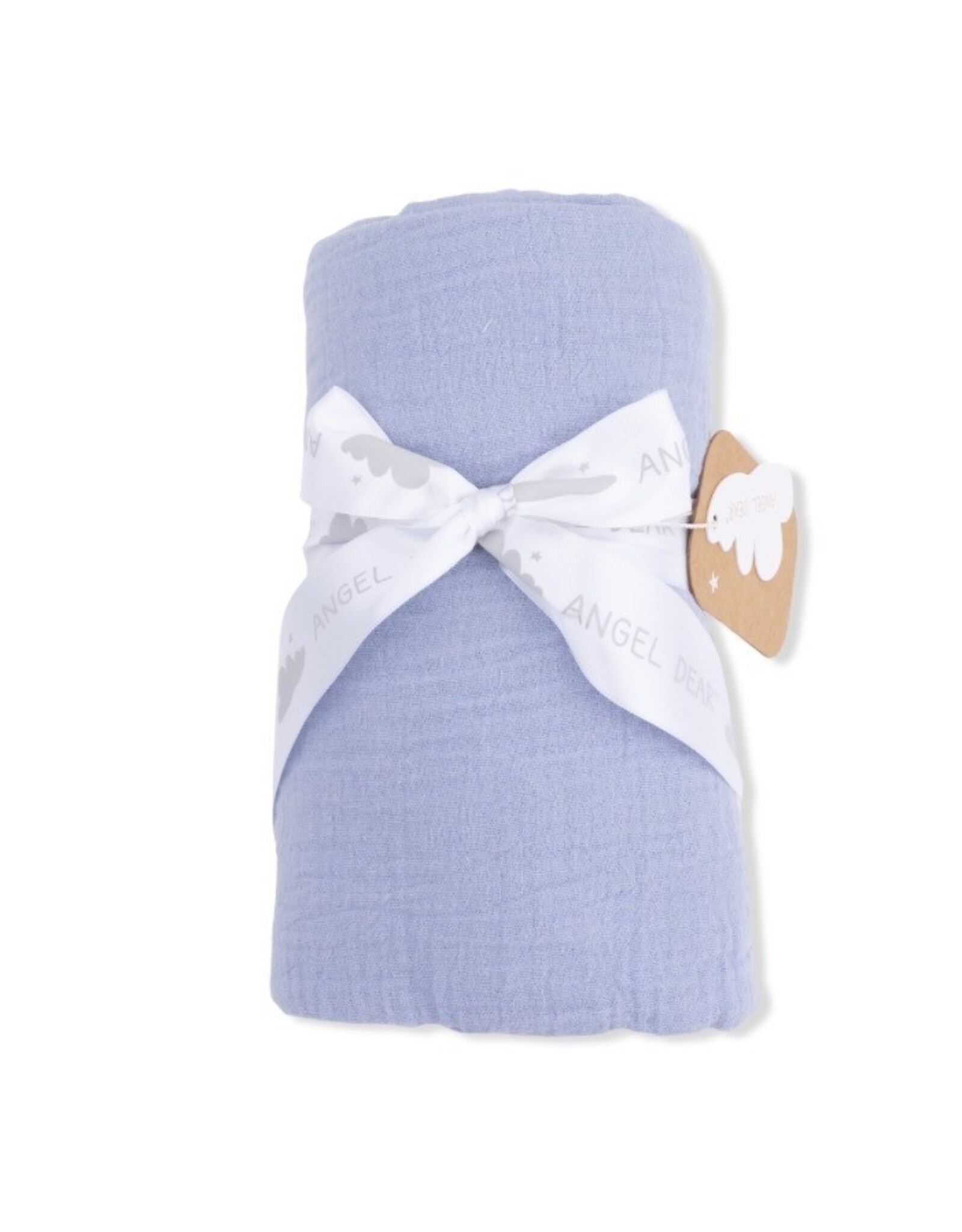 Angel Dear Angel Dear- Blue Blizzard Swaddle Blanket