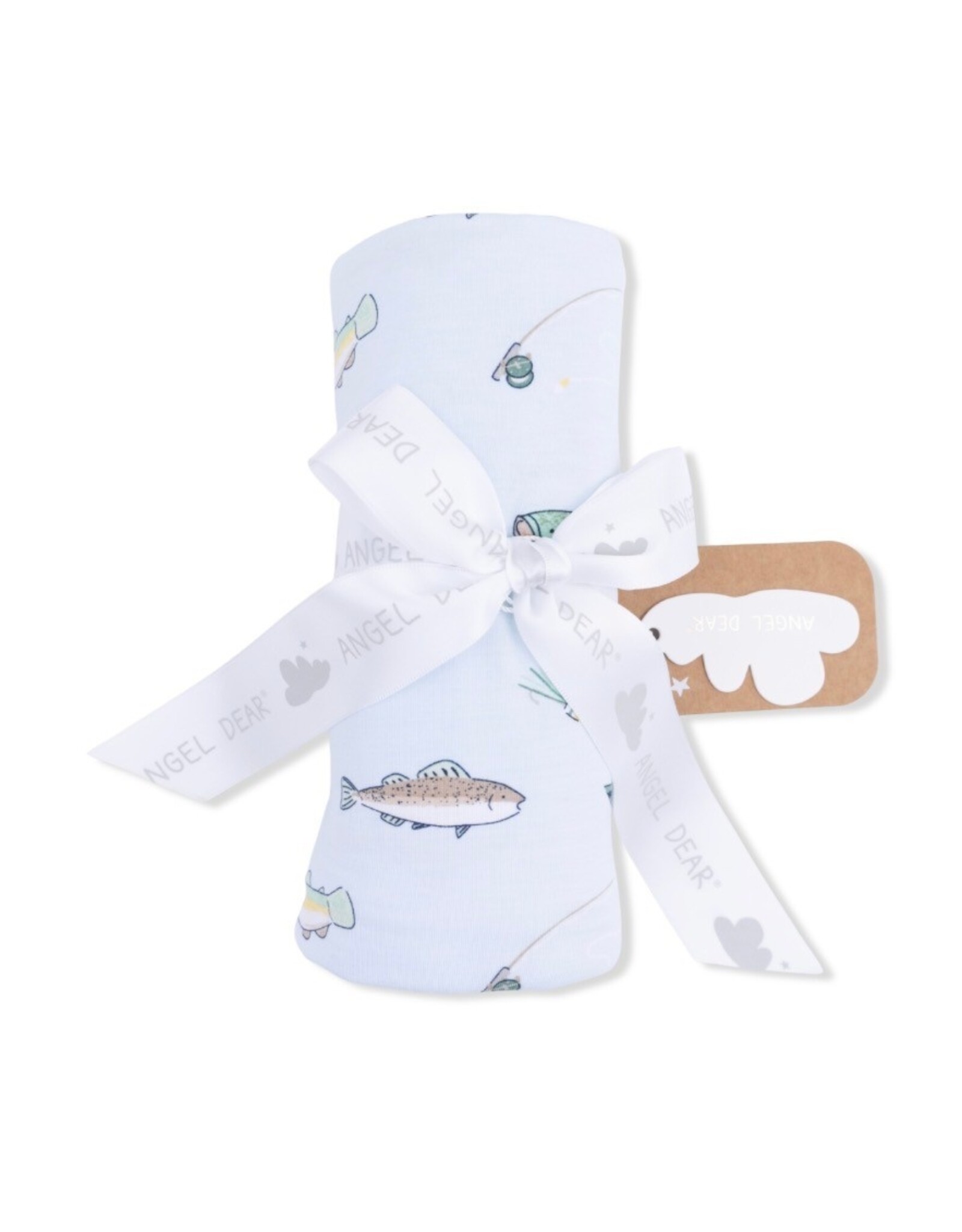 Angel Dear Angel Dear- Fishing Swaddle Blanket