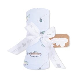 Angel Dear Angel Dear- Fishing Swaddle Blanket