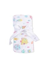 Angel Dear Angel Dear- Sunny Coral Reef Fish Swaddle Blanket