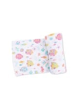 Angel Dear Angel Dear- Sunny Coral Reef Fish Swaddle Blanket