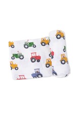 Angel Dear Angel Dear- Tractor Friends Swaddle Blanket