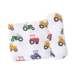 Angel Dear Angel Dear- Tractor Friends Swaddle Blanket
