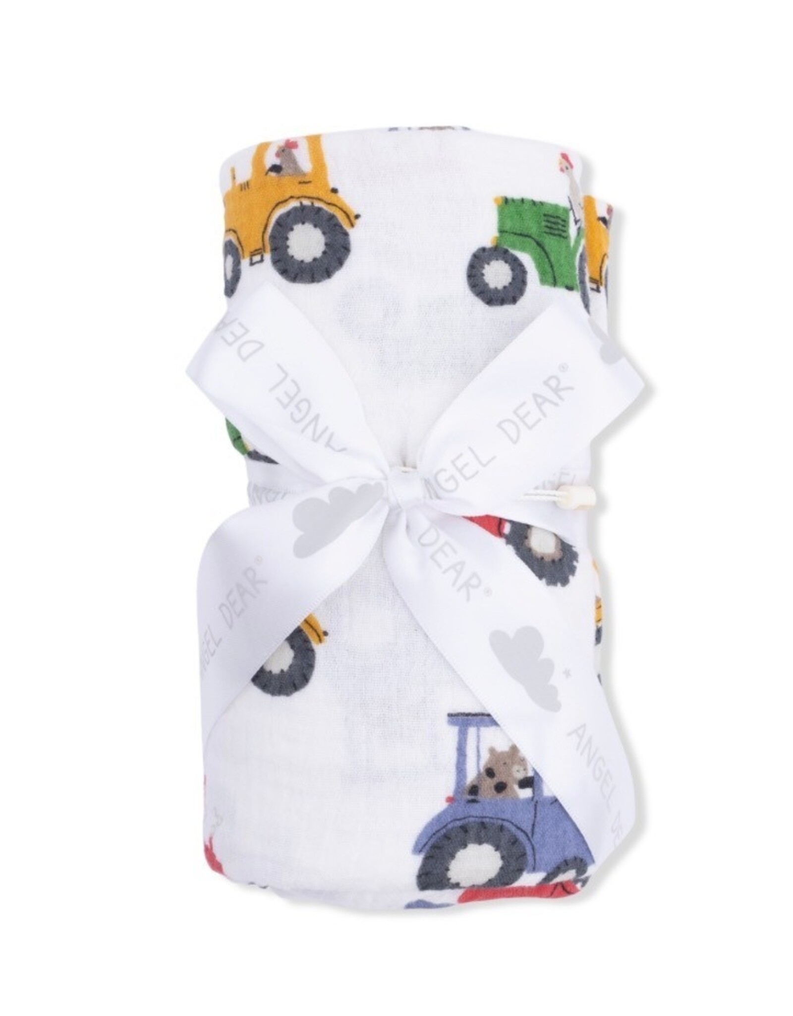 Angel Dear Angel Dear- Tractor Friends Swaddle Blanket