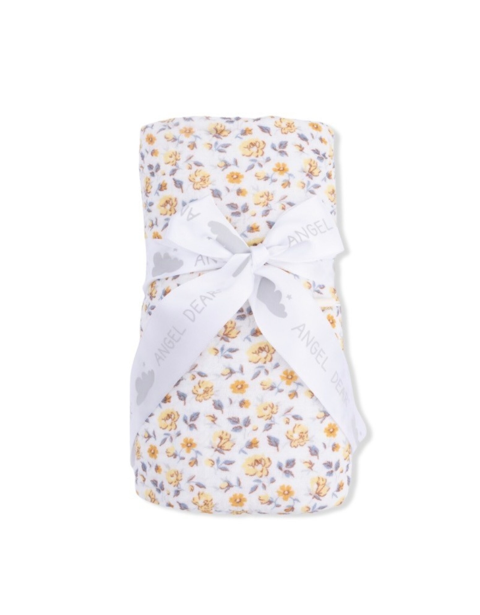 Angel Dear Angel Dear- Yellow Country Roses Swaddle Blanket