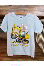 Eggs-Cavator Comfort Colors Youth TShirt