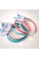 Wee Ones- Glitter Vinyl Wrapped Headband