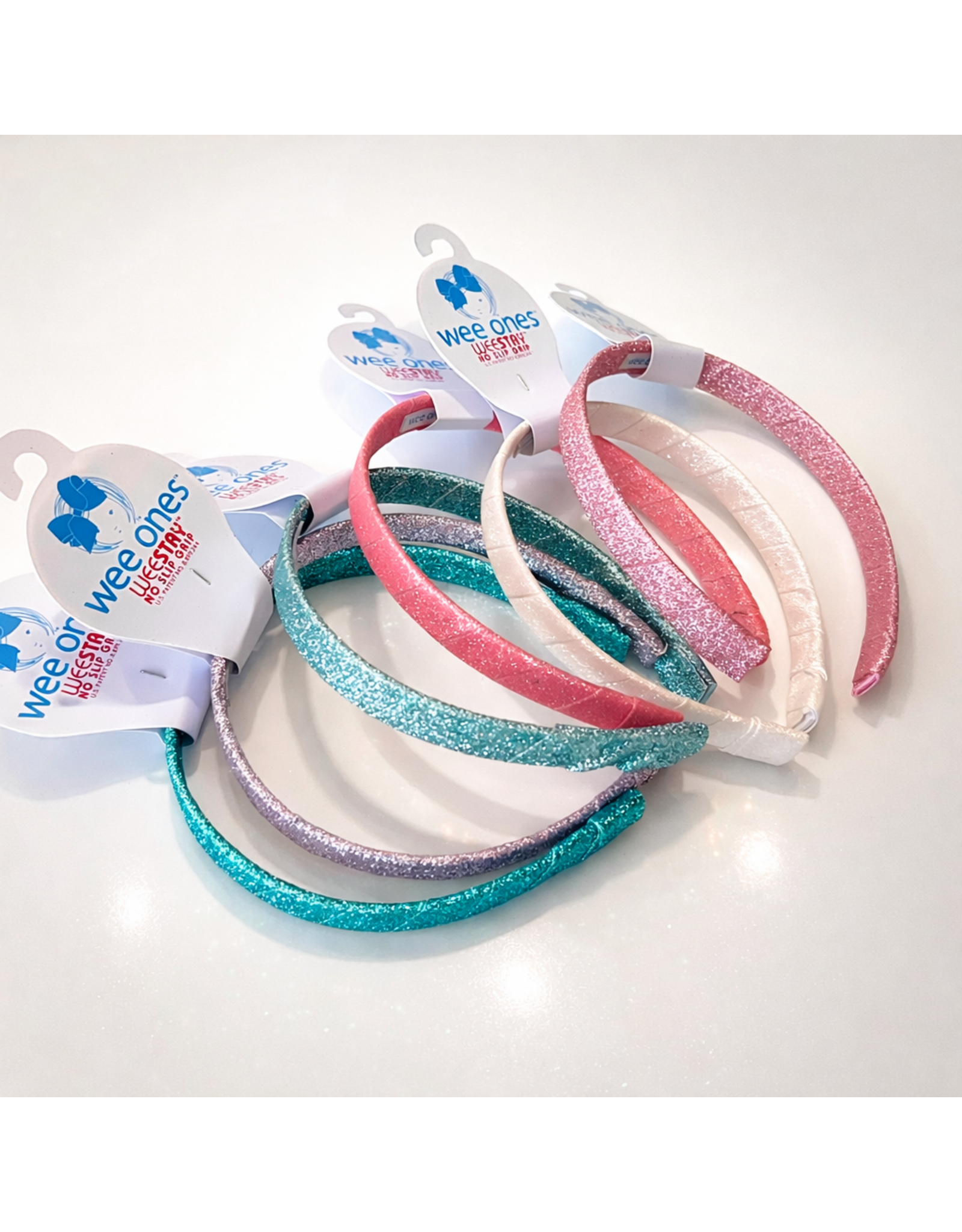Wee Ones- Glitter Vinyl Wrapped Headband