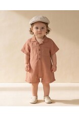 MAKEMAKE Organics MM Organics- Clay Collared Romper