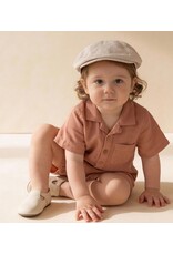 MAKEMAKE Organics MM Organics- Clay Collared Romper