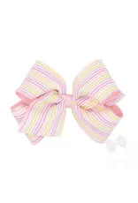 Wee Ones - King Multi Colored Seersucker Overlay Bow