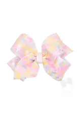 Wee Ones- Medium Sequin Multi Flower Overlay Bow