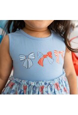 Sweet Wink- Patriotic Bow Tank Tutu Dress