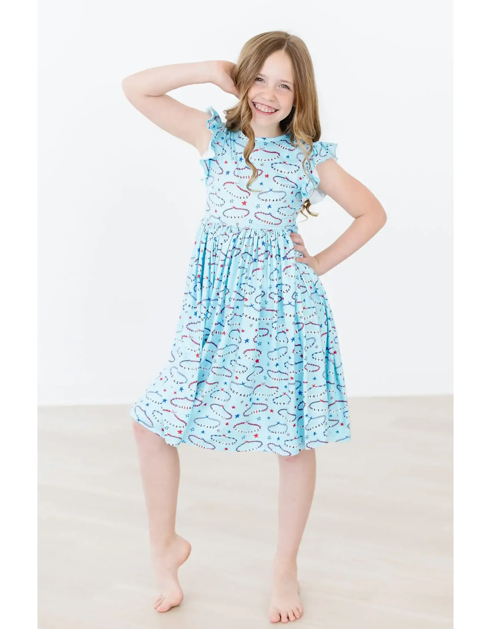 Mila & Rose Mila & Rose- Miss Americana Twirl Dress