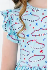 Mila & Rose Mila & Rose- Miss Americana Twirl Dress