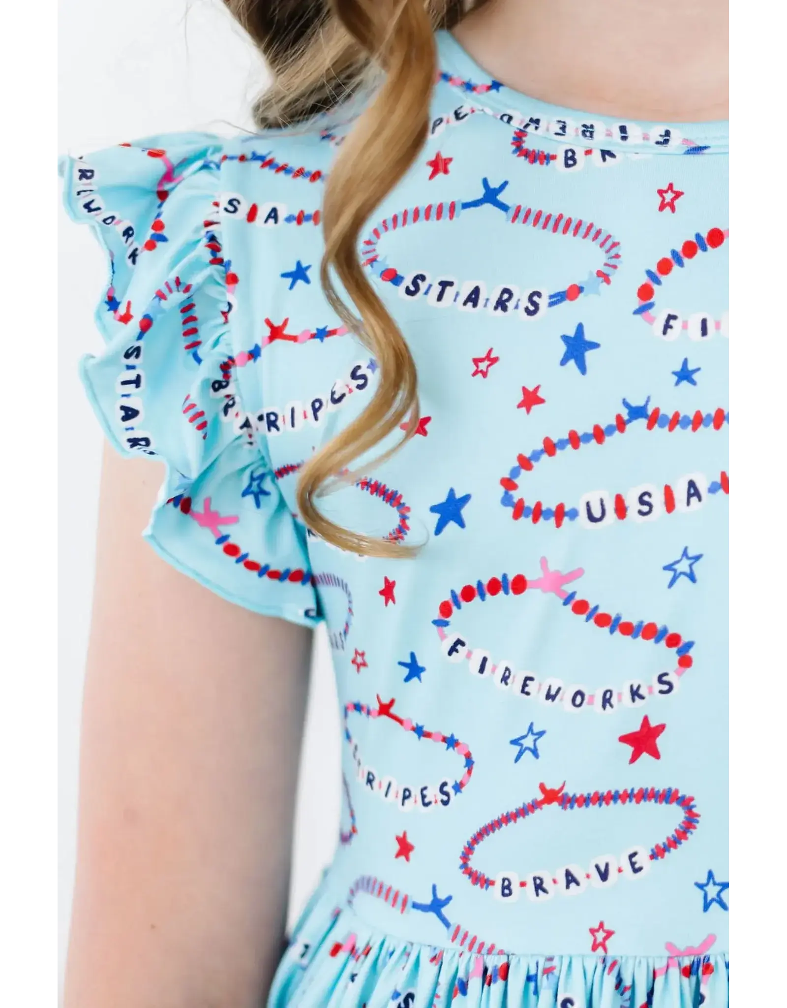 Mila & Rose Mila & Rose- Miss Americana Twirl Dress