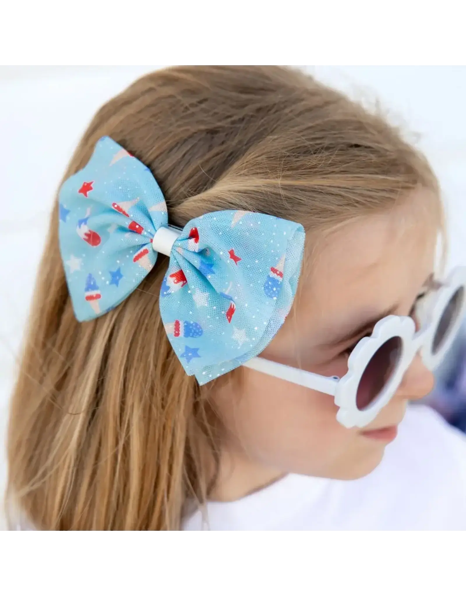 Sweet Wink- Bomb Pop Tulle Clip