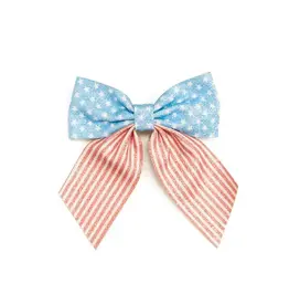 Sweet Wink- Patriotic Cutie Bow Clip